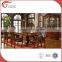 Hot sale hight quality 8 seater solid wood dining table,wood dining talbe,home furniture WA140
