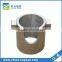 Aluminum heating plate for belt vulcanizing machine Cast heater Die cast aluminum heater