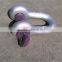 us type high quality 6 times forged lifting shackle