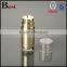 40ml gold double pump airless bottle, luxury day cream, night cream airless bottle,