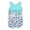 wholeasle newborn baby boutique clothing baby girls lovely summer cotton rompers