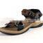 Leather sandal slipper for men