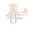 sensor sanitary latching control valve solenoid valve coil water magnetic valve