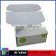 white cardboard shoe boxes