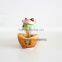 Chinese Good Luck Ceramic Cat For Decoration