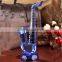 Delicate Crystal Glass Saxophone Model Musical Instrument for Home Decorations & Gifts CO-M008