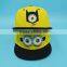 custom minions snapback cap minions logo cap