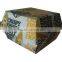 Cheap printed foldable and unfoldable paper hamburger box, folding burger box