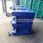 Wheeled Blue Plastic Storage Pallet Box, Storage moving crate