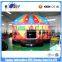 Whosale 180Z PVC Tarpaulin Inflatable Disco Dome Games With LED Lights For Kids