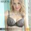 Wholesale Women's Lace Padded Underwire Demi Plunge Push Up Bra