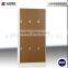 hot sale 3 double door wardrobe office furniture locker clothes steel locker
