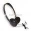 Color stereo bus airline disposable headphone headset manufacturer
