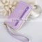 Hot selling new design pu leather wallet universal bag for iphones