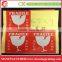 Red Sticker Paper Label Plain