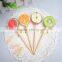 Candy Shaped Colorful Fancy Decoration Wholesale Plastic Pens