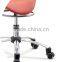 2016 High quality new fashion saddle dental chair/medical stool/dental stool with wheels