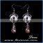 New wholesale antique colorful square large gemstone earrings