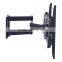 Articulating single arm full motion 30 degree tilting swivel 26" - 55" LCD LED PLASMA flat panel TV bracket wall mount