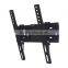 Best price adjustable heavy duty easy tilted sliding bed room wall bracket lcd led plasma tv mount for 14 - 42" screen