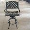 rattan folding wood furniture sports bar chair used bar furniture bar chair with armrest
