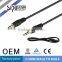 SIPU 3.5mm to 2Rca av cable best price audio video cable wholesale xx japan hd cable supplier
