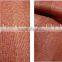 100%b polyester striped faux linen blackout fabric for living room curtain
