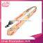 2016 promotional silkscreen printing lanyard custom made polyeser lanyard