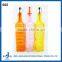 colorful 500ml olive oil glass bottle with metal dispenser