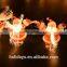 2015 chrsitmas decoration santa claus fiber optic string light