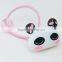 Panda style polymer material Topknot for girls hair accessories