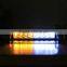 8 LED High Wattage LED Emergency Hazard Warning Grille Strobe Lights 12V white amber blue green red