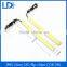 Super bright silver housing cob led drl light 14cm