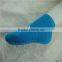 custom scan tube cute bady socks blue color cotten with logo