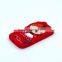 cute silicon waterproof cover mobile phone