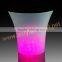 wine bottle holder with led /acrylic wine bottle ice bucket/acrylic wine bucket
