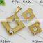 Hot Gold Color 22k Gold Stainless Steel Jewelry Set China Wholesale