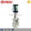 pneumatic valve stem knife gate valve