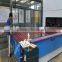 huaxing convection +radiation flat glass tempering machine
