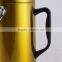 Fashion design metal printeddouble wall vacuum thermal teapot
