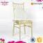 2015 Wholesale Qindao Sinofur good price aluminium chiavari chair for wedding
