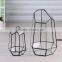 Wholesale air planter hanging decorative glass geometric terrarium glass terrarium container