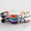 Custom 2 in1 Retractable Universa Tangle Free Charging/Sync Cable for Android&IOS mobile phones