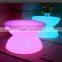 Italian Furniture Made in China LED Color Changing Light Table for Mariage Decoration