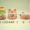 ceramic foot ball coin bank