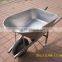 galvanized european garden transport cart cheap wheel barrow