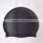 High quality Soft adult funny swim cap printing silicone custom
