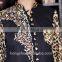 Printed & Plain Leopard Kurti Designs For Stitching Net Kurti With Embroidery Designs HSd7208