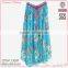 Women long print skirt Bohemian style graceful casual wear best selling maxi chiffon skirt