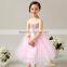 Girls Princess Wrapped Chest Lovely Summer Dress Girls Party Fashion Cute Pink Dress Kid Clothes